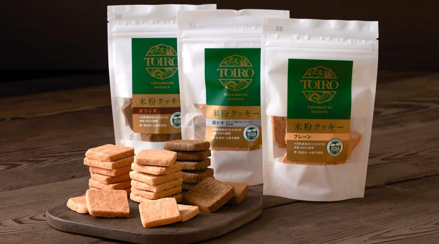 株式会社JR東日本クロスステーション フーズカンパニー 十日町すこやかファクトリーの米粉クッキー「お米っこクッキー」
