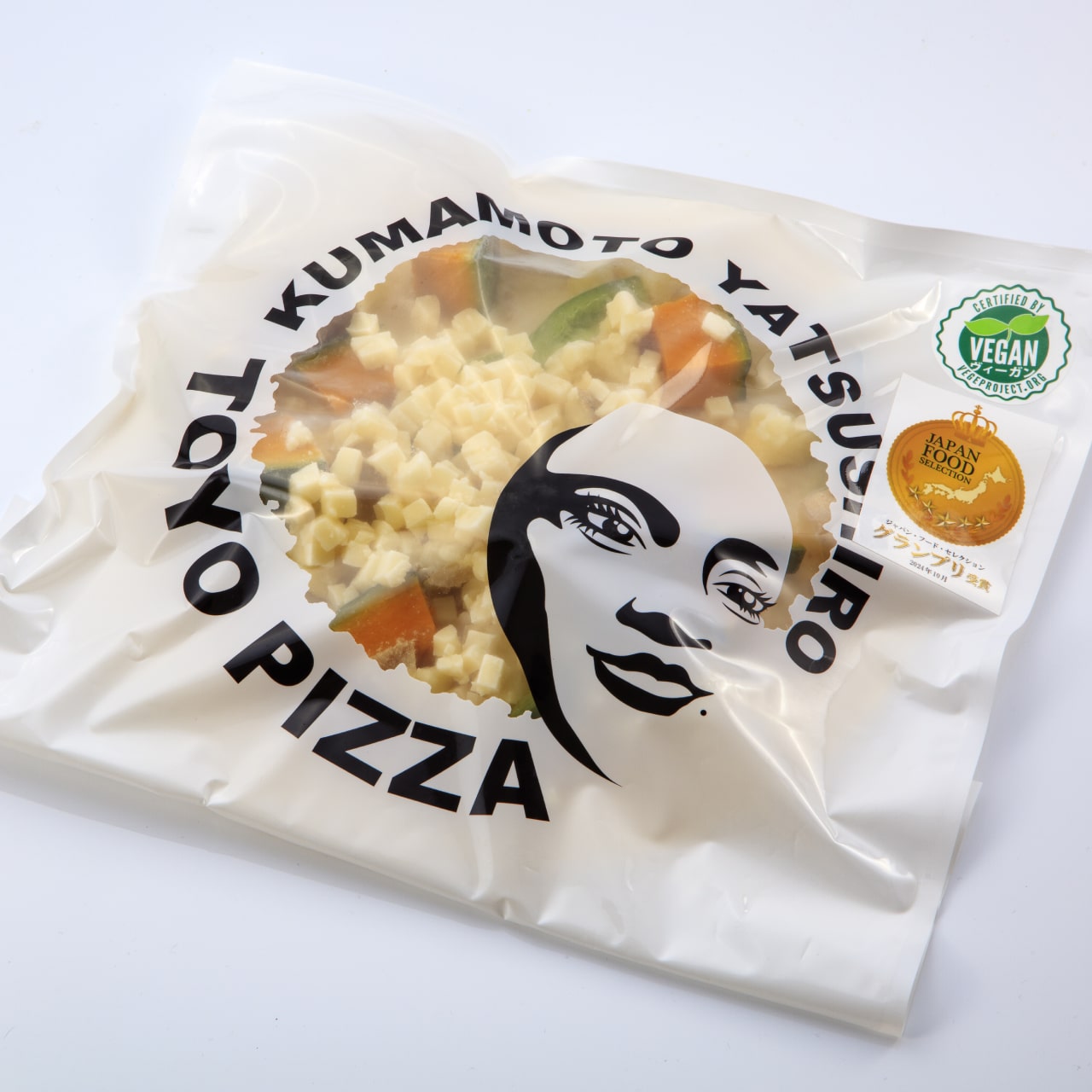 NPO法人ベジプロジェクトジャパンのヴィーガン認証商品、株式会社トーヨーの菜食健美（パッケージ）