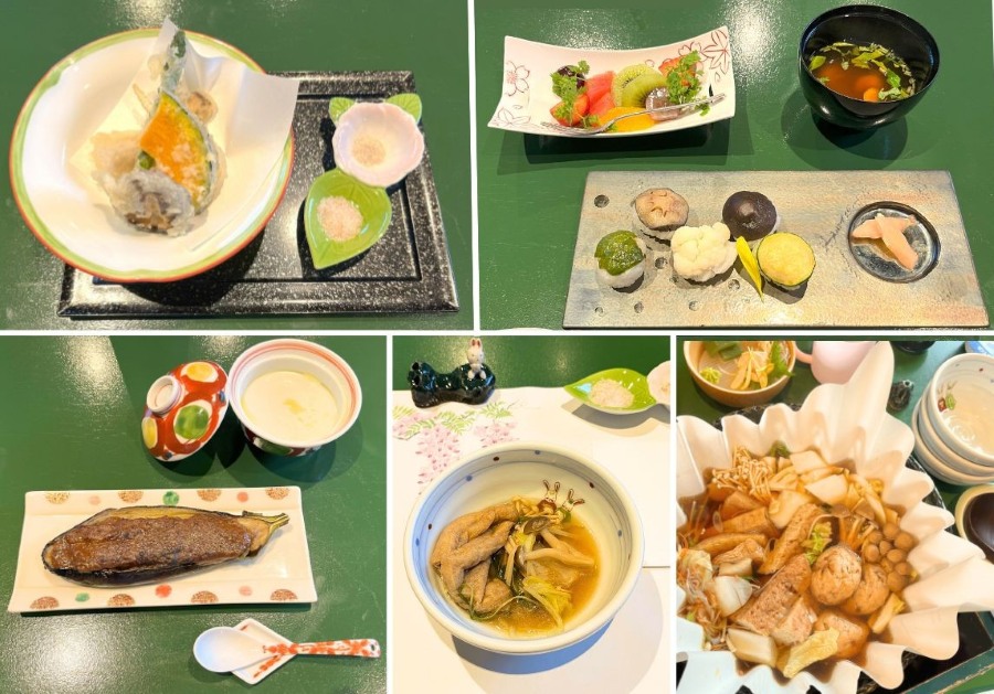 鬼怒川パークホテルズのヴィーガン会席料理