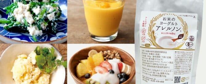 お米由来のヨーグルト「アレルノン」_ベジタイム