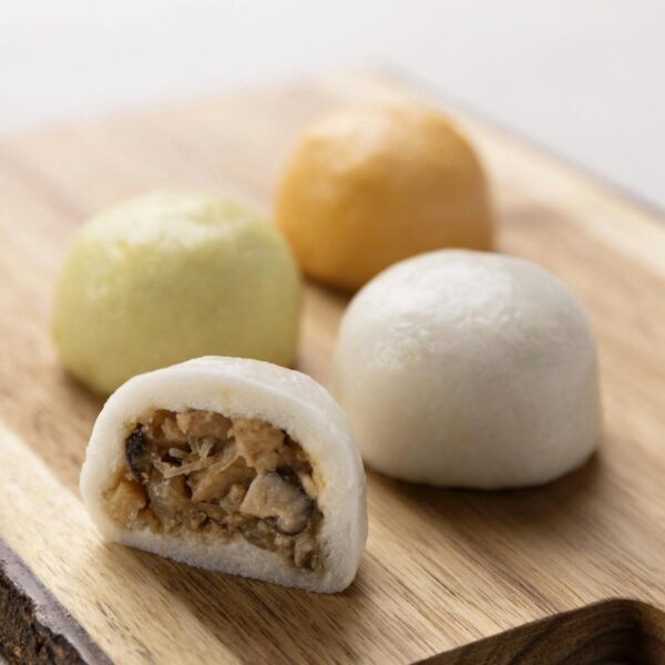 ヴィーガン肉まん「ハタケノ米粉まん」(グルテンフリー)